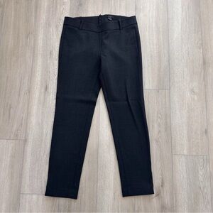 J.Crew collection zip ankle stretch dress pants trousers charcoal grey size 2
